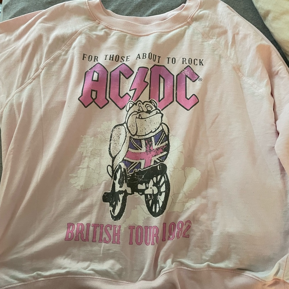AC/DC band sweatshirt